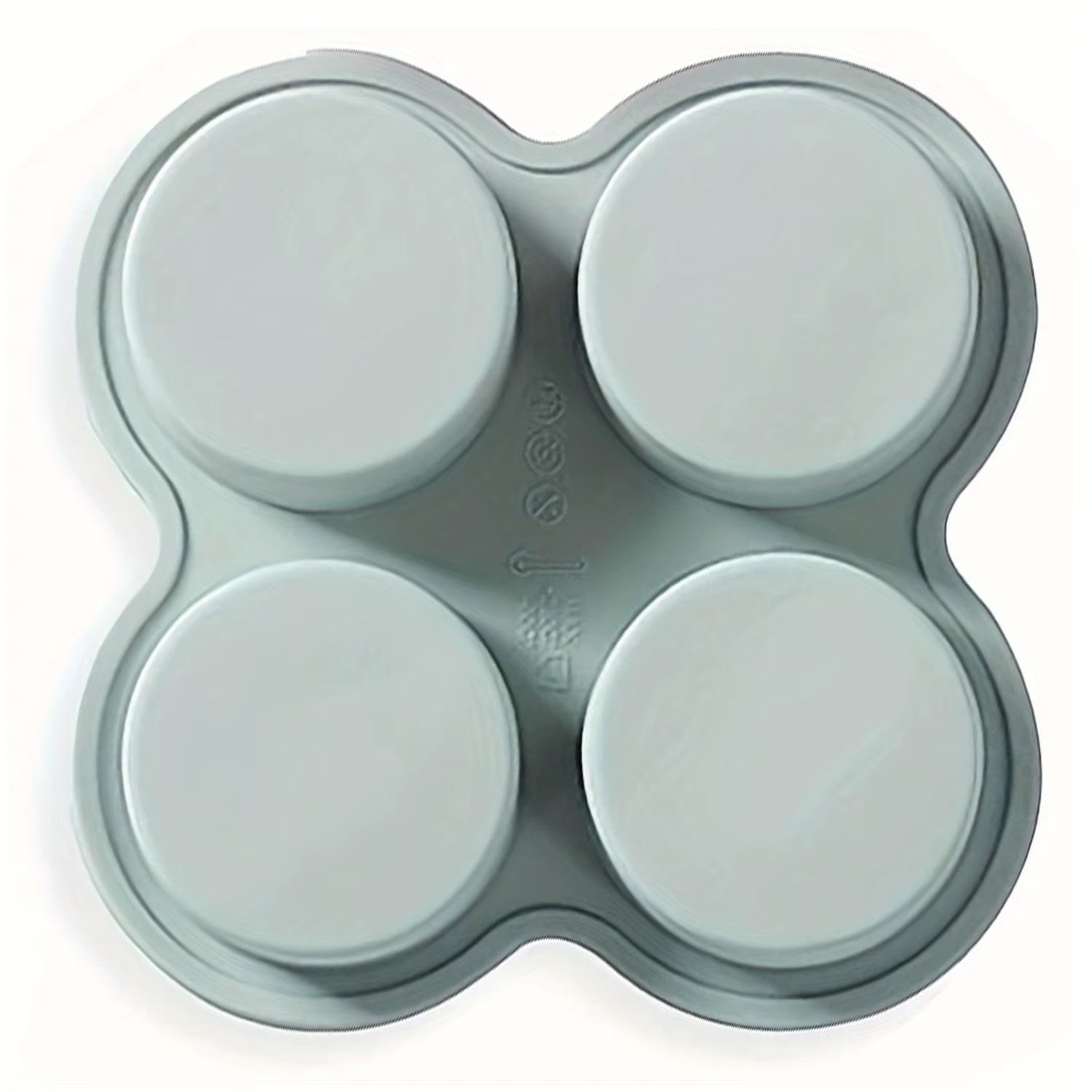 Air Fryer Egg Mold round Shape Eggs Mold 4 Cavity Non-Stick Silicone Air Fryer Egg Pan Egg Steamer Cooking Mold Fried Egg Tool